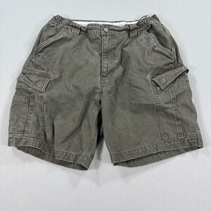 Sorel Cargo‎ Shorts Men's Size 34 Olive Green Relaxed Fit Cotton Casual Outdoor